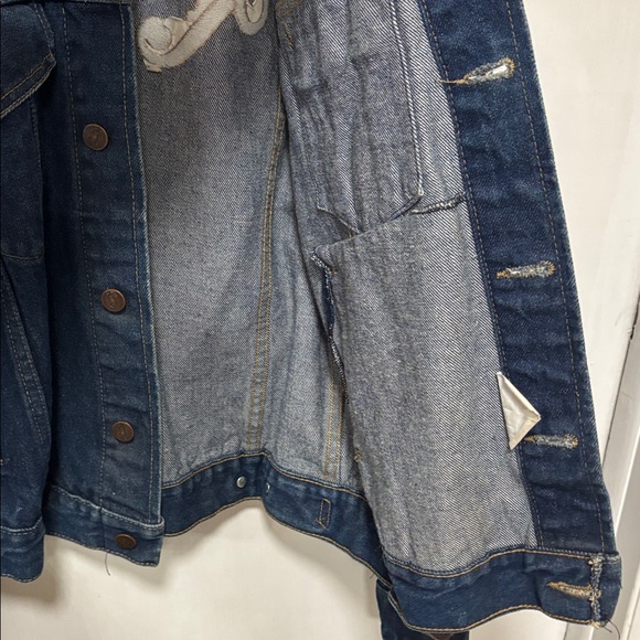 Vintage Alabama Band 1984 Tour Jacket Men's Size M Denim Jean Embroidered Logo - Picture 11 of 16